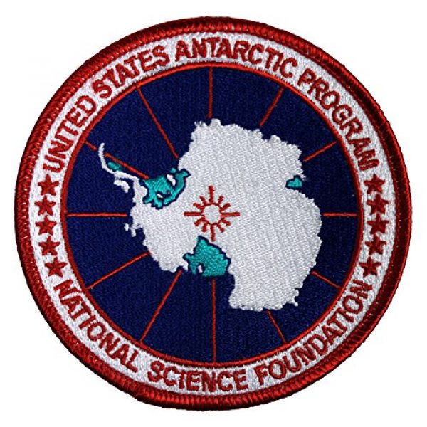 Marathon Studios Airsoft Morale Patch 1 US Antarctic Program (USAP) Patch - 3.5'' Antarctica Morale Patch