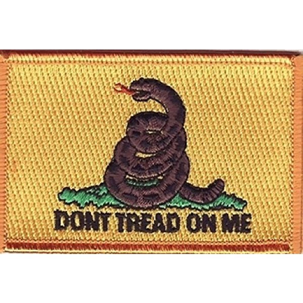 Innovative Ideas Airsoft Morale Patch 2 Gadsen Iron-on Embroidered Patch