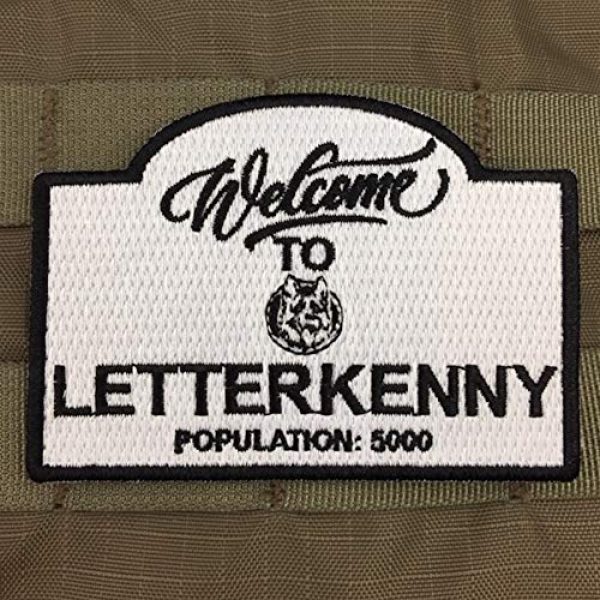 Violent Little Machine Shop Airsoft Morale Patch 2 Violent Little Machine Shop 'Welcome To Letterkenny' Embroidered Morale Patch