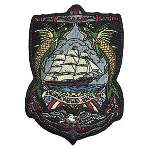F-Bomb Morale Gear Airsoft Morale Patch 1 Homeward Bound Embroidered Morale Patch Based on The Nautical Tattoo