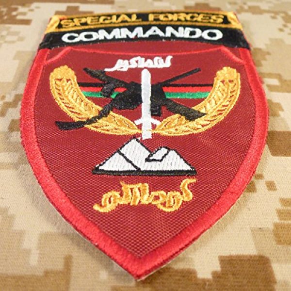LEGEEON Airsoft Morale Patch 2 LEGEEON Afghanistan Special Forces Commando MARSOC ANASF ANA Afghan Army Hook&Loop Patch