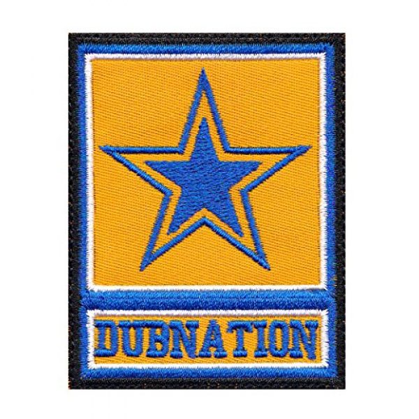 Tactical Patch Works Airsoft Morale Patch 1 Warriors Dubnation Inspired Art Golden State Army Parody Patch