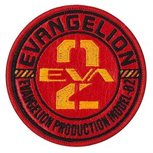 Embroidered Patch Airsoft Morale Patch 1 Evangelion Eva Model 2 3D Tactical Patch Military Embroidered Morale Tags Badge Embroidered Patch DIY Applique Shoulder Patch Embroidery Gift Patch