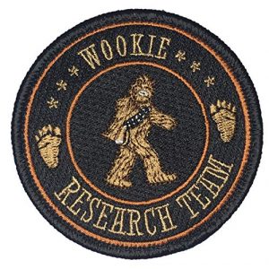 F-Bomb Morale Gear Airsoft Morale Patch 1 Wookie Research Team - Embroidered Morale Patch