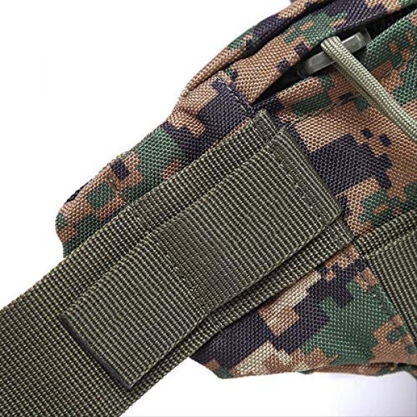 VJRQM Tactical Backpack 4 VJRQM Multi-use Travel Small Oblique Bag Tactical Waist-singball Military Fans Hand Bag Outdoor Men's Small Camouflage Waist Bag A Variety of Colors.