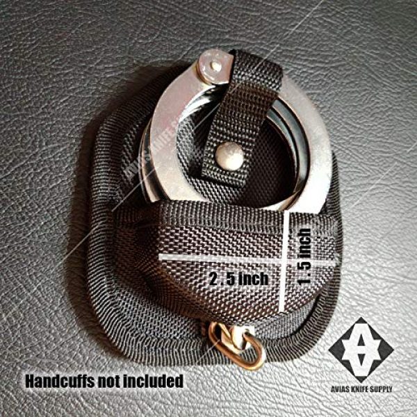 Avias Knife Supply Tactical Pouch 3 Avias Knife Supply Pouch Case for Handcuffs