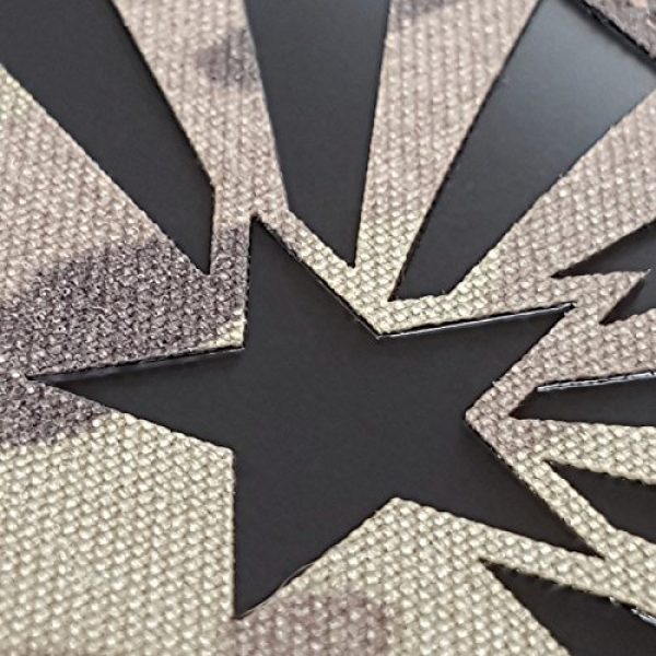 Tactical Freaky Airsoft Morale Patch 6 Big 3x5 Multicam Infrared IR Arizona Flag IFF Tactical Morale Fastener Patch