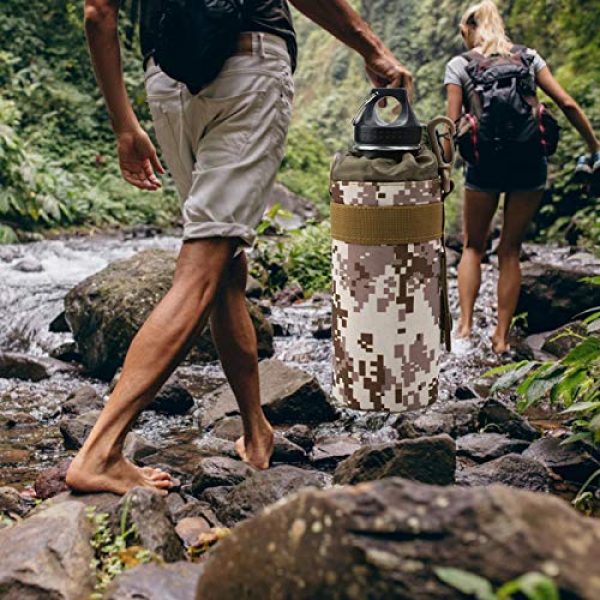 Oumefar Tactical Pouch 1 Oumefar Waterproof Travel Backpack Durable Camping Walking Daypack for Men & Women