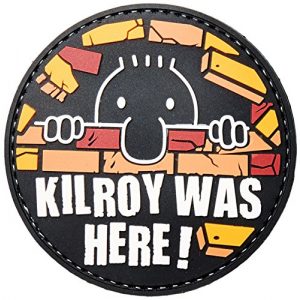 5ive Star Gear Airsoft Morale Patch 1 5ive Star Gear Kilroy Morale Patch, Multi-Color, One Size