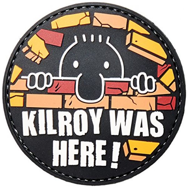 5ive Star Gear Airsoft Morale Patch 1 5ive Star Gear Kilroy Morale Patch, Multi-Color, One Size