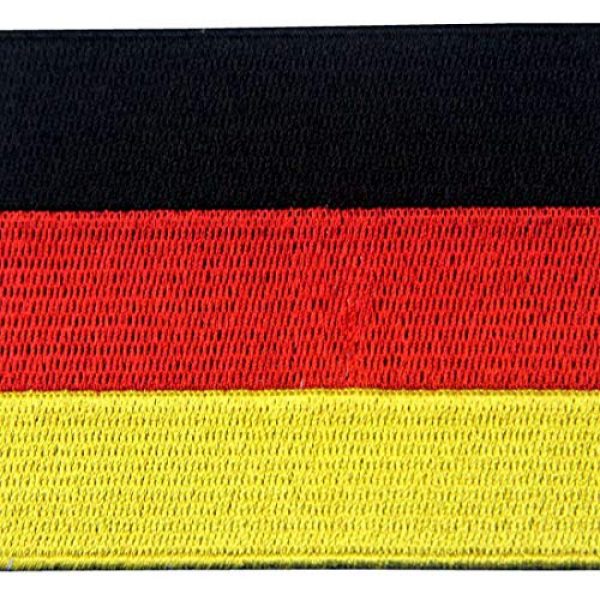 EmbTao Airsoft Morale Patch 2 EmbTao Germany Flag Embroidered Emblem German Applique Iron On/Sew On Patch