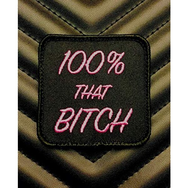 BritKitUSA Airsoft Morale Patch 2 BritKitUSA 100% That Bitch Embroidered Morale Patch Lizzo Girl Power Truth Hurts Patch Game