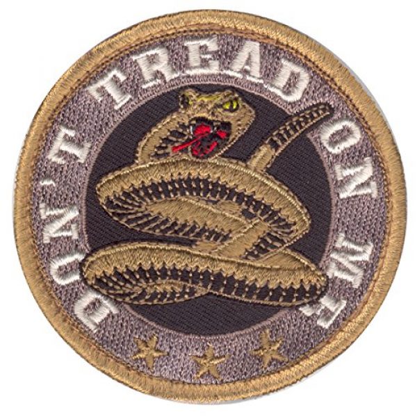 Rothco Airsoft Morale Patch 1 Rothco Round Don't Tread On Me Morale Patch