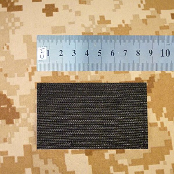 LEGEEON Airsoft Morale Patch 5 LEGEEON MP Military Brassard Tactical Morale Army Embroidered Touch Fastener Patch