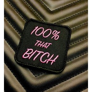 BritKitUSA Airsoft Morale Patch 1 BritKitUSA 100% That Bitch Embroidered Morale Patch Lizzo Girl Power Truth Hurts Patch Game