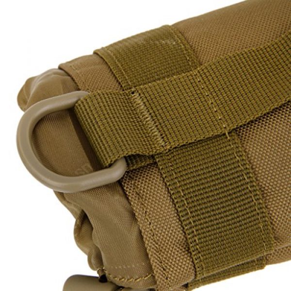 Generic Tactical Pouch 6 Outdoor Tactical Molle System Water Bottle Holder Bag - Tan