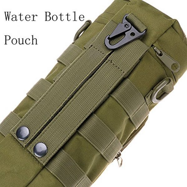 AOCK Tactical Pouch 5 AOCK Tactical Molle Water Bottle Pouch for Outdoor Travel Activities Military Camping Hiking Bag Outdoor Bag