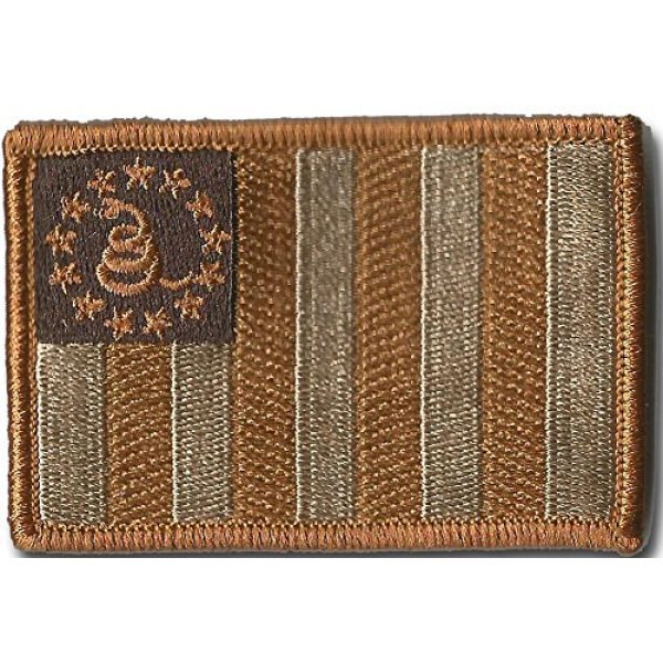 Gadsden and Culpeper Airsoft Morale Patch 1 Sons Of Liberty/Gadsden Tactical Patches