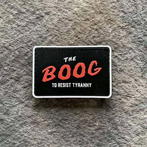 PatchOps Airsoft Morale Patch 2 PatchOps The BOOG to Resist Tyranny PVC Tactical Morale Uniform Patch