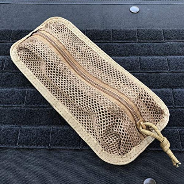 Paladin Tactical Pouch 2 Paladin Detachable Tactical Mesh Pouches Compatible with Tactical Notebook Covers