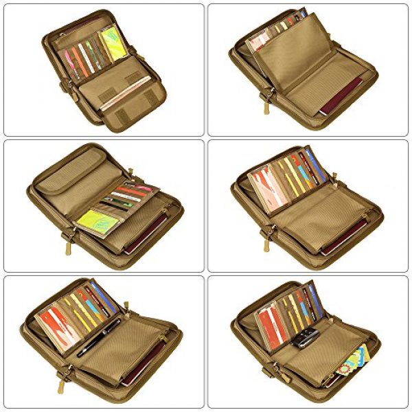 Huntvp Tactical Pouch 4 Huntvp Tactical Wallet EDC Money Holder Rodeo Checkbook Cowboy Wallet Gift