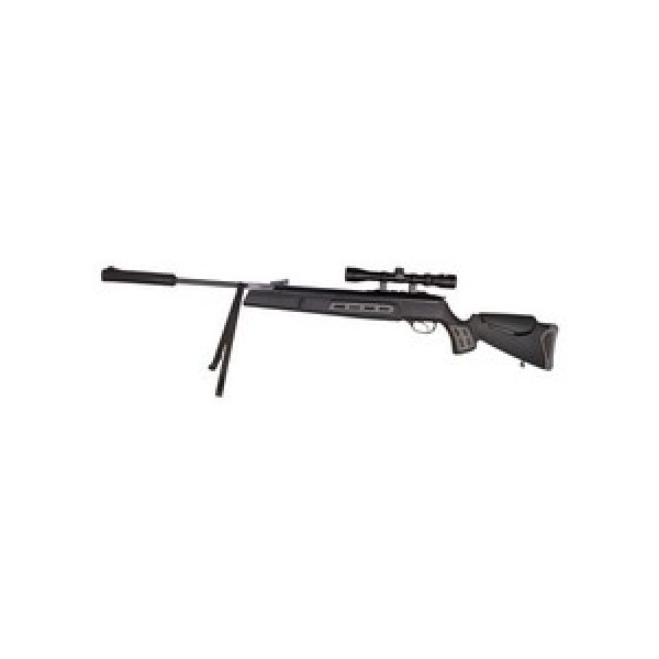 Hatsan Air Rifle 1 Hatsan 125 Sniper Vortex Gas Piston .177 Caliber Black Air Rifle w/3-9x32mm Scope 0.177