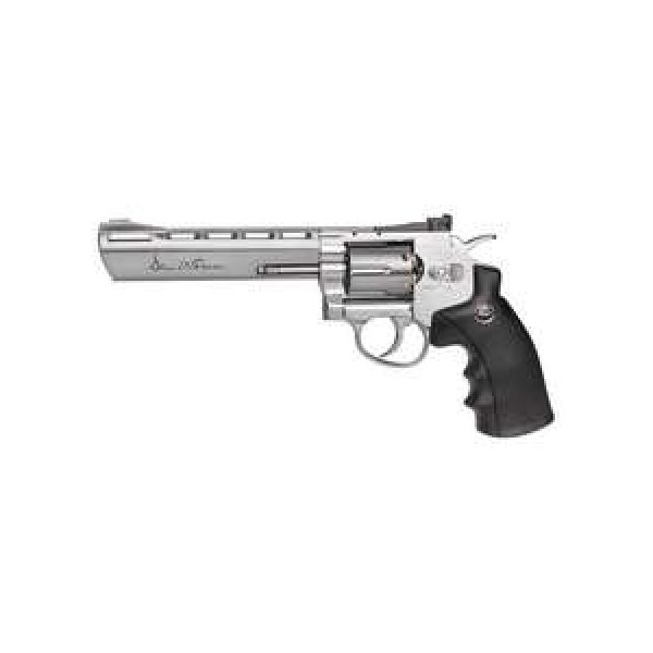 Dan Wesson Air Pistol 1 Dan Wesson 6" Pellet Revolver, Silver 0.177