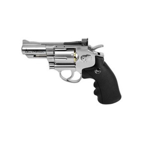 Dan Wesson Air Pistol 1 Dan Wesson 2.5" Pellet Revolver, Silver 0.177