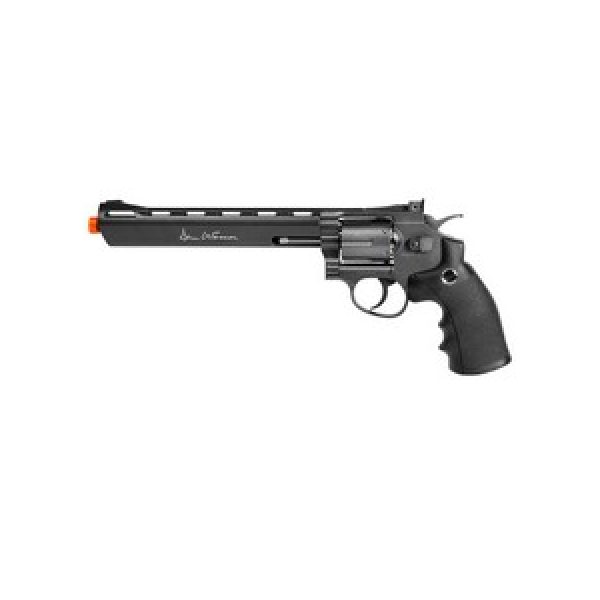 Dan Wesson Airsoft Pistol 1 Dan Wesson 8" 6mm Airsoft Revolver, Grey 6mm