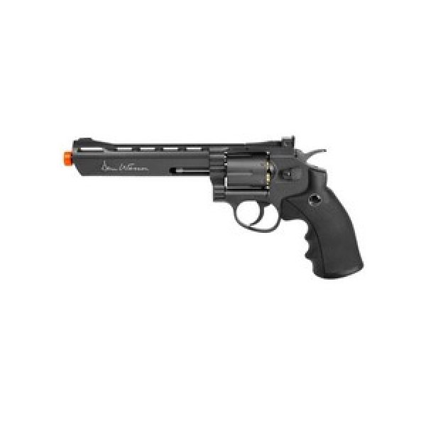 Dan Wesson Airsoft Pistol 1 Dan Wesson 6" 6mm Airsoft Revolver, Grey 6mm