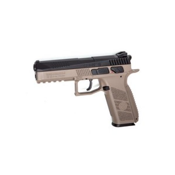 Cz Air Pistol 1 CZ P-09 Duty BB/Pellet Pistol, Dual-Tone FDE 0.177