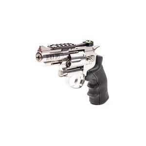 Black Ops Air Pistol 1 Black Ops Exterminator BB Revolver, Chrome 0.177