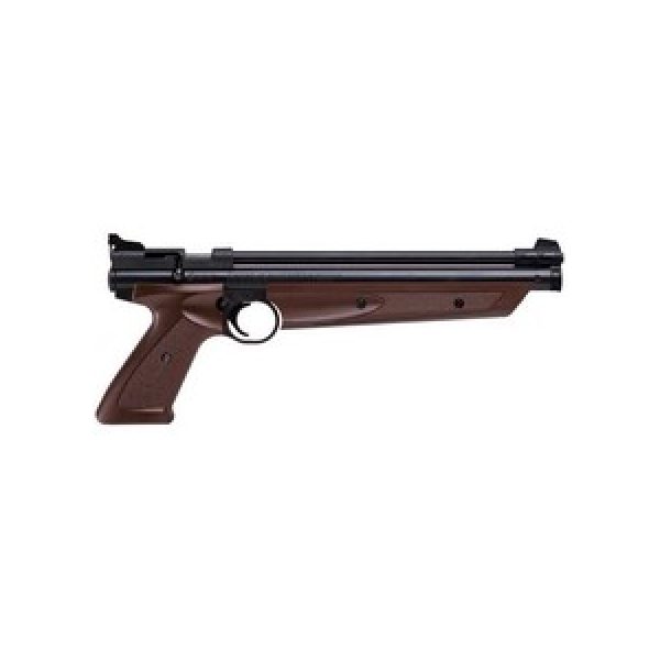 Crosman Air Pistol 1 Crosman 1377C / PC77 Pellet Pistol, Brown 0.177