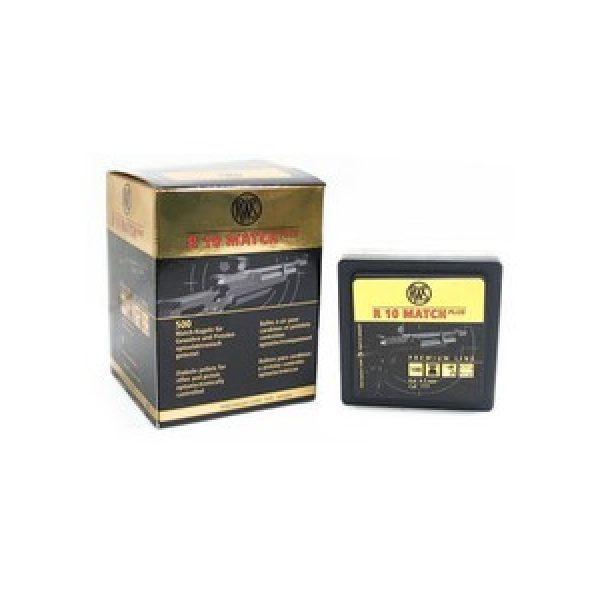 Rws Pellets and BBs 1 RWS R10 Match Plus .177 Cal, 8.2 gr - 500 ct 0.177