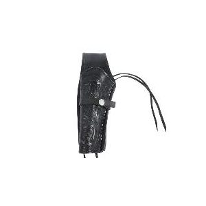 Western Justice Air Gun Accessory 1 Western Justice 6" Leather Holster, Black, Left Hand