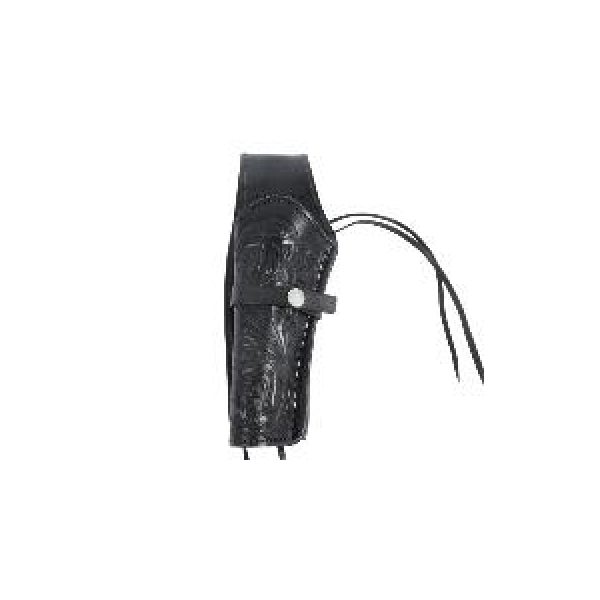 Western Justice Air Gun Accessory 1 Western Justice 6" Leather Holster, Black, Left Hand