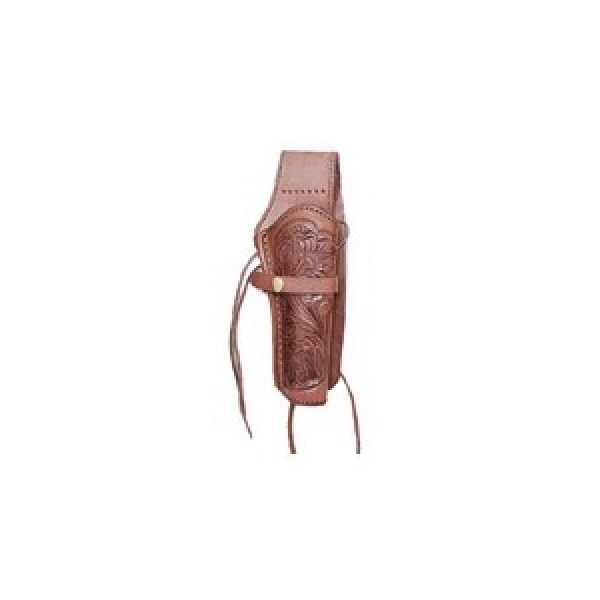 Western Justice Air Gun Accessory 1 Western Justice 6" Leather Holster, Chocolate, Right Hand