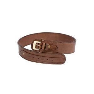Western Justice Air Gun Accessory 1 Western Justice Leather Gun Belt, 36-40" Waist, Chocolate
