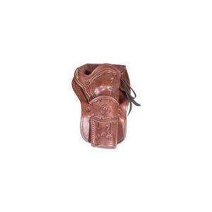 Western Justice Air Gun Accessory 1 Western Justice Hand-Tooled Dark Burgundy Leather Holster, Right Hand
