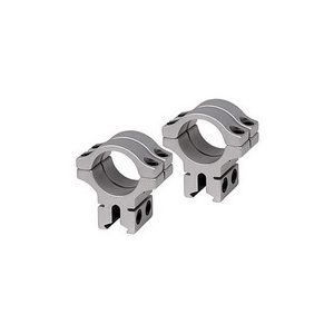 Bkl Air Gun Accessory 1 BKL Double Strap 1" Rings, Dovetail, Silver