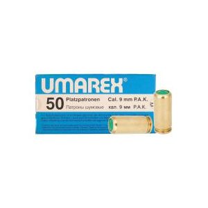 Walther Pellets and BBs 1 Walther 9mm PAK Blank Rounds