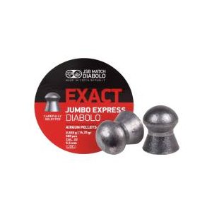 Jsb Pellets and BBs 1 JSB Diabolo Exact Jumbo Express .22 Cal, 14.35 gr - 500 ct 0.22