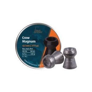Haendler & Natermann Pellets and BBs 1 H&N Crow Magnum .177 Cal, 9.26 gr - 500 ct 0.177