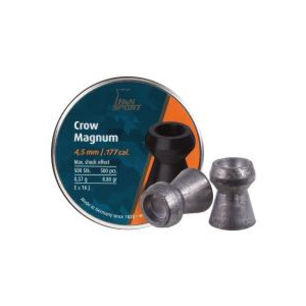 Haendler & Natermann Pellets and BBs 1 H&N Crow Magnum .177 Cal, 9.26 gr - 500 ct 0.177