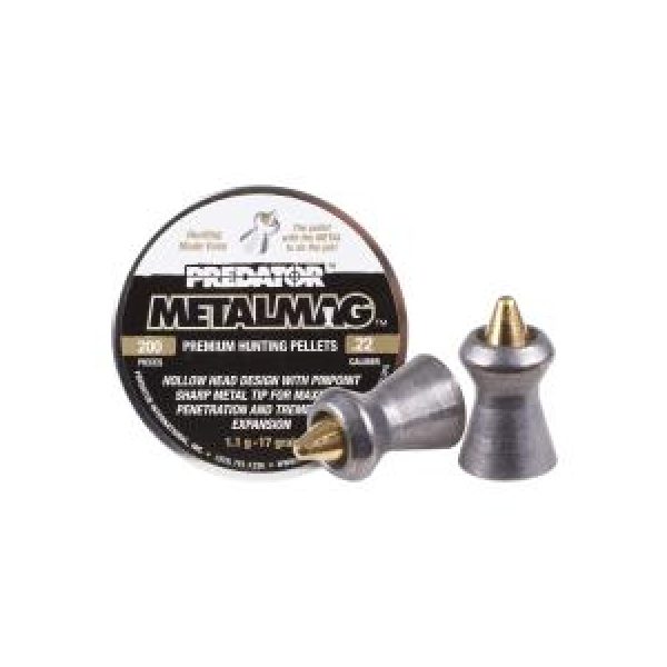 Predator International Pellets and BBs 1 Predator Metalmag .22 Cal, 17 gr - 200 ct 0.22