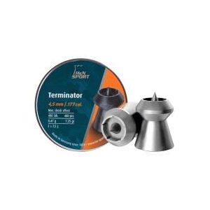 Haendler & Natermann Pellets and BBs 1 H&N Terminator .177 Cal, 7.25 gr - 400 ct 0.177
