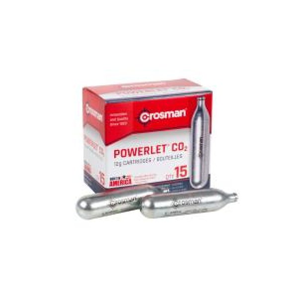 Crosman Air Gun Accessory 1 Crosman 12 gram CO2, 15 Pack