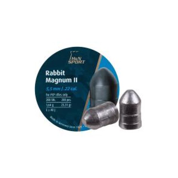 Haendler & Natermann Pellets and BBs 1 H&N Rabbit Magnum II .22 Cal, 25.62 gr - 200 ct 0.22