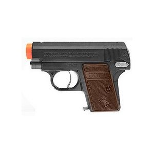 Cybergun Airsoft Pistol 1 Colt .25 Airsoft Pistol, Black 6mm