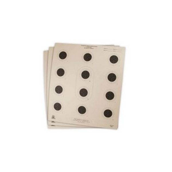 National Target Company Air Gun Accessory 1 National Target 10m Air Rifle Target, 100 ct